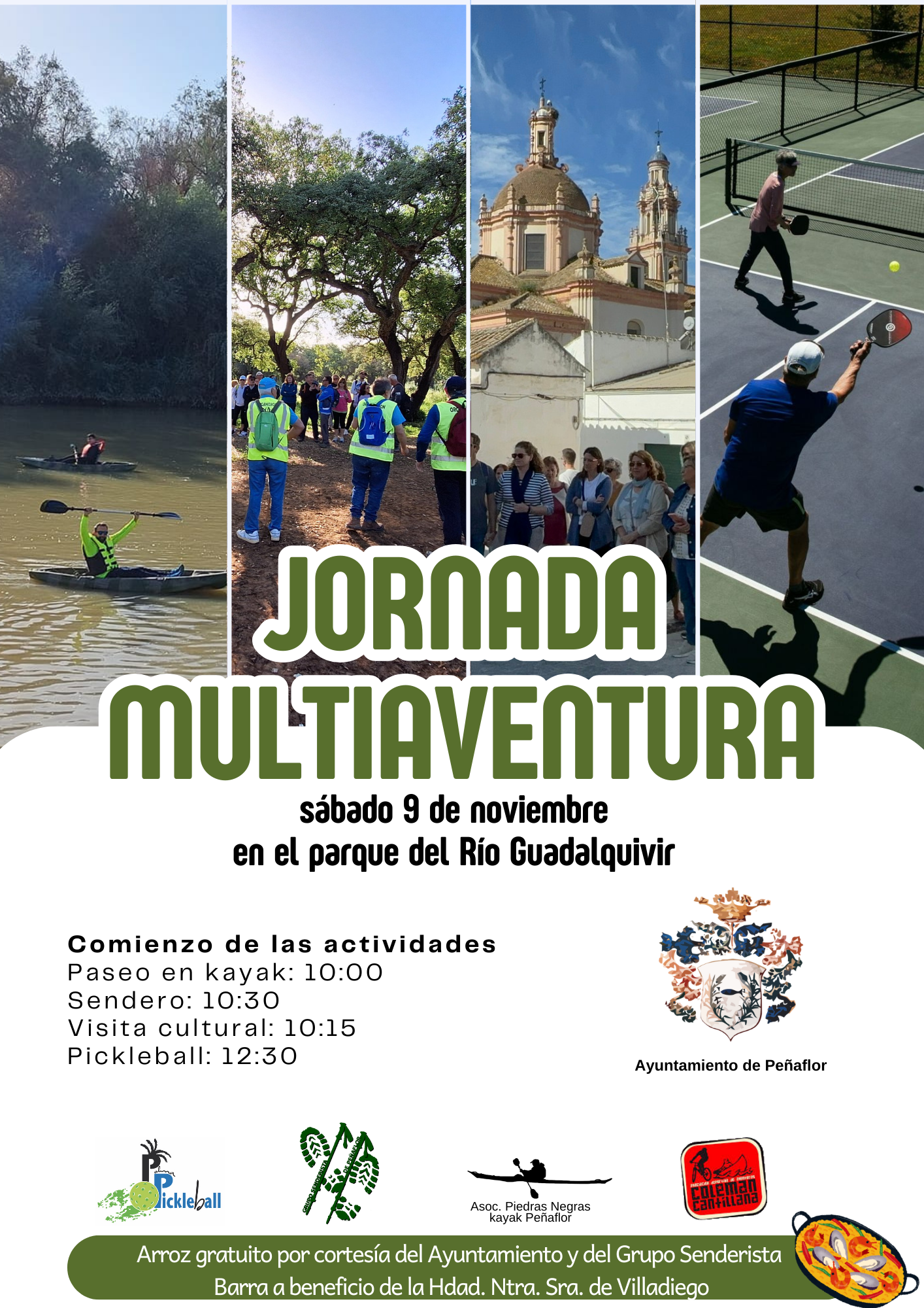 Flyer turismo de aventura moderno verde (2)