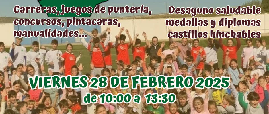 Cartel Anunciador Feria de Abril Ilustrativo Rojo Ocre Verde (1)