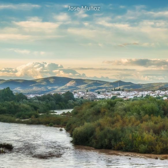 Jose Muñoz río y panoramica Peñaflor
